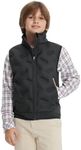 M MAELREG Boys Puffer Quilted Vest Warm Lightweight Sleeveless Kids Jacket with Pockets for School Outdoor Winter