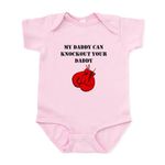 CafePress Daddy Can Knockout Your Daddy Body Suit - Cute Infant Bodysuit Baby Romper