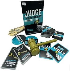 University Games, Judge Your Friends, The Hilarious Party Game of Hidden Secrets and Scenarios, Perfect for Game Night with Friends Ages 18 and Up, for 2 or More Players from University Games,