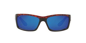 Costa Del Mar Jose Sunglasses, Tortoise, Blue Mirror 580 Glass Lens