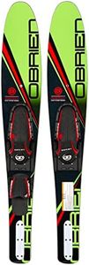 O'Brien Jr Vortex Widebody Combo Waterskis, 54" Green