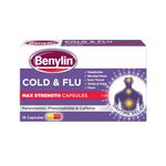 Benylin Cold & Flu Max Strength Capsules, 16 each