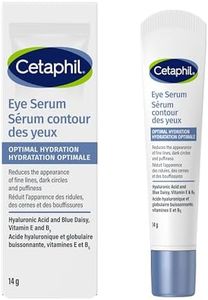 Cetaphil Optimal Hydration Eye Serum For Wrinkles, Dark Circles & Puffiness, Dry, Dehydrated and Sensitive Skin, 48Hr Hydration with Hyaluronic Acid, Vitamin E & B5, Dermatologist Recommended, 14g