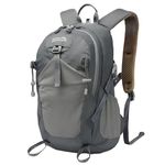 POWER KING Hiking Backpack 20L Foldable Travel Rucksack for Women Men Small Lightweight Packable Outdoor Daypack, Fit for 14 inch Laptop (grey)
