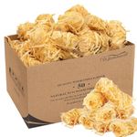 WISDOMWELL Fire Starters - Wood Firelighters 50pcs in The Box, BBQ's,Firewood,Pizza Ovens & Smokers, Safe Charcoal Starter for Lighting A Charcoal Barbecue and Firewood(50pc)