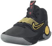 Nike Mens KD Trey 5 X EP Black/Metallic Gold Basketball Shoe - 3.5 UK (DJ7554-010)