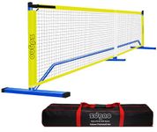 Portable Pickleball Net with Free Stand Frame for Indoor or Outdoor, Official Size 22 x 3ft w/Carrying Bag