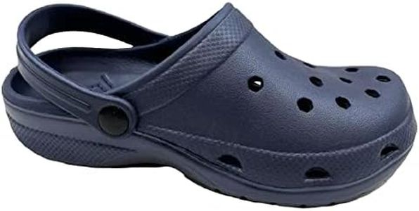 sole london Mens Clog Comfy Beach Pool Summer Holiday Shower Garden Walking Sandals Shoes Navy