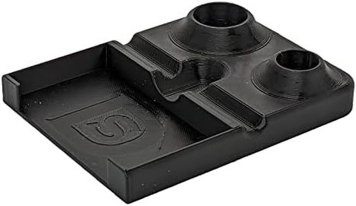 DabSmart™ Stand with Cap and Q-Tip Holder (Black)
