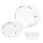 Corelle Livingware 14 Pc Basic/Mini/Starter Dinner Set Small Plate - Secret Garden