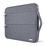 Voova Laptop Case Sleeve 15.6 16 Inch with Handle, Waterproof Slim Computer Cover Bag Compatible with MacBook Pro 16 M1/M2 2021-2023, Lenovo Yoga 7i 16, 15.6” Hp ASUS Acer Laptop,Grey