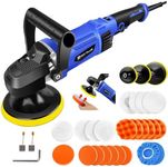 Polishers and Buffers, 1400W Electric Car Polisher Machine - Rotary Polishing Machine Kit with 6 Variable Speed Control, Corded Buffing Machine for Cars, Vans, Caravans, Sponge and Wool Pads Included