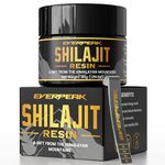 Pure Organic Himalayan Shilajit Resin - Authentic Gold Grade 30G Supplement for Men & Women for Energy Boost & Immune Support, 85+ Trace Minerals, 75%+ Fulvic Acid, Immune System & Vitality Booster