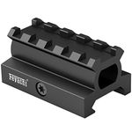 Feyachi RM26 Picatinny Riser Mount, 0.75 inch 5 Slots Riser Mount for Red Dot Sight