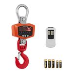 Steinberg Systems Digital Crane Scale Hook Hanging Scale Weighing LED Remote Control kg/lb 3000kg SBS-KW-3000KE (Weighing Range 20-3000kg, Weighing Class III, IP54)