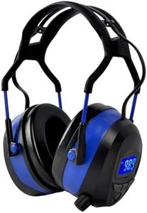 Gardtech, cuffie di protezione per l'udito con radio/Bluetooth/FM, paraorecchie di sicurezza con NRR 29dB, cuffie antirumore per uomini e donne, cuffie di protezione per tiro e falciatura