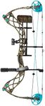 Diamond Archery Carbon Knockout Compound Bow - 3.2 LBS, 30" ATA, 22.5" - 27" Draw Length, 302 FPS, Right Hand 50 LBS, Mossy Oak