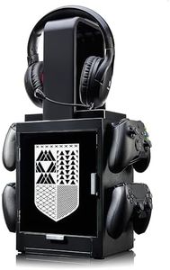 Numskull Official Destiny LED Light Gaming Locker, Controller Holder & Headset Stand for PS4/PS5 & Xbox Series X|S - Multiple LED Lighting Settings - Official Destiny Merchandise