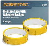 POWERTEC 72063 2 Pack 4' Measure Ta