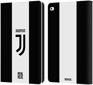 Head Case Designs Officially Licensed Custom Customised Personalised Juventus Football Club Bold Stripe Graphics Leather Book Wallet Case Cover Compatible with Apple iPad Air 2 (2014)