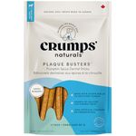 Crumps' Naturals PB-WP-7" Plaque Busters with Pumpkin Spice, 7"- 10 Pack (270g/9.5oz)