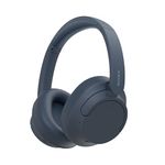 Sony WH-CH720N Noise Cancelling Wireless Headphones Bluetooth Over The Ear Headset with Microphone and Alexa Voice Control, O/S, Blue