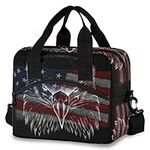 ZOEO Lunch Bag for Men, 4 Of July I