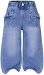 WDIRARA Toddler Girl's Bow Wide Leg