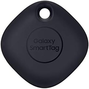 Samsung Galaxy SmartTag Bluetooth Item Finder and Key Finder, 120m Finding Range, 1 Pack, Black (UK Version)