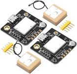 hiBCTR 2Pack GPS Module, NEO-6M Navigation Positioning, Arduino GPS for Drone Microcontroller, High Sensitivity Receiver with Antenna, Compatible with 51 Microcontroller STM32 Arduino UNO R3
