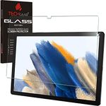 TECHGEAR Galaxy Tab A8 10.5" GLASS Edition (SM-X200 / SM-X205), Tempered Glass Screen Protector [9H Toughness] [HD Clarity] [Scratch-Resistant] [No-Bubble] Designed For Samsung Galaxy Tab A8 10.5 2022