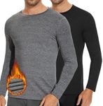 SIMIYA Mens Long Sleeve Thermal Top