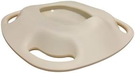 EZ Bedpans - Contoured Bed Pan with Front Urine Guard, Splash Protection, Large Capacity (0.5 Gallon), Stable, Fits Liners, Senior Adults & Elderly, Men & Women, Portable Toilet