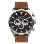 Timberland Men's Analogue Quartz Watch with Leather Strap TDWGF2100602