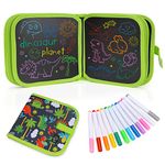 Toddlers Toys for 3 4 5 6 7 Year Olds Boys Girls Drawing Tablet Pad Book Drawing Board Mat Toy for 3-7 Year Olds Kids Doodle Board Birthday Gifts for 4-8 Year Olds Kids Crafts Activities Coloring Kit