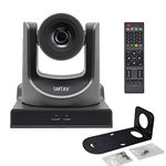 SMTAV NDI Streaming PTZ Camera, 30x Optical + 8X Digital Zoom,high-speed PTZ,3G-SDI+HDMI+IP output,NDI support Video Conference Camera