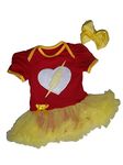 The Flash-Inspired Infant Tutu Outfit (0-3 Months)