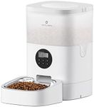 PETLIBRO Automatic Cat Food Dispenser, Automatic Cat Feeder with Customize Feeding Schedule, 4L Auto Cat Feeder with Interactive Voice Recorder, Timed Pet Feeder for Cat & Dog 1-4 Meals Dry Food