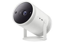 Samsung The Freestyle 2nd Gen Portable Compact Smart LED Projector with FHD Resolution, 100" Maximum Display, 550 LED Lumen, Inbuilt 5w Speaker, Wi-Fi, Bluetooth & HDMI (SP-LFF3CLAXXXL, White)
