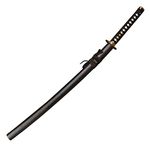 IUWEN High Carbon Steel Handmade Sword,1095 Carbon Steel, Japanese Fully Tang Handforged Ninja Samurai Katana