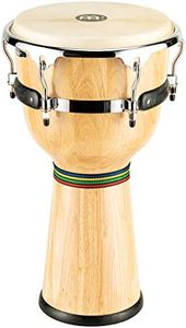 Meinl Percussion Series Floatune Djembe Hand Drum Circle Instrument with Goat Skin Head — NOT Made in China — Easy to Tune, 2-Year Warranty (DJW3NT)