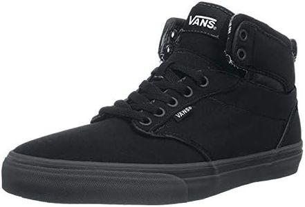 Vans Mens Atwood HI Shoes Canvas Black/Black Size 9