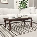 RATANDHARA FURNITURE Solid Sheesham Wood Wooden Contemporary Centre Table Coffee Table Center Table Teapoy for Living Room Wooden Home Furniture (Design 18)