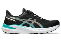 ASICS Mens GT-1000 13 Black/Wave Teal Running Shoes - 10 UK (1011B858.005)