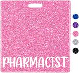 Plifal Pharmacist Badge Buddy Card Holder Nurse Nursing Accessories Glitter Horizontal ID Name Identification Tags Nurse Work