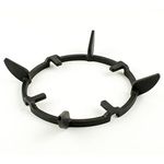 NJ The right choice Cast Iron Wok Support Ring Pan Stand Holder for Gas Hobs with Nonstick Coating