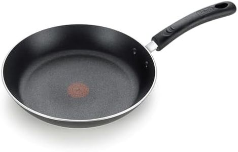 T-fal E93808 Professional Total Nonstick Thermo-Spot Heat Indicator Fry Pan, 12.5 Inch, Black