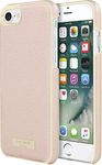 kate spade new york Wrap Case [Shock Absorbing] fits Apple iPhone 7 - Saffiano Rose Gold/Gold Logo Plate