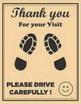 CONVRT Car Disposable Paper Foot Mat, For Universal Size, Brown (Pack Of 200)