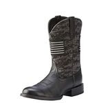 ARIAT Men's Sport Patriot Western Boots, black, 8.5 UK